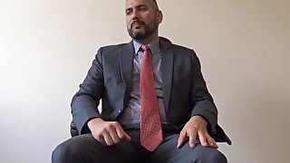 FULL VIDEO Small Penis Humiliation by suited Boss. More like this my onlyfans!