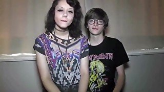 Nerd fucks girl
