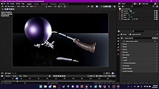 How to make Cum Fluid Particle Simulation in Blender - Azzura