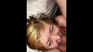 Wasted, high, and sucking cock