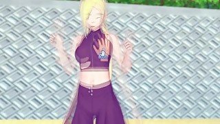 {naruto} Ino loves getting creampied {コイカツ!/ 3D Hentai}