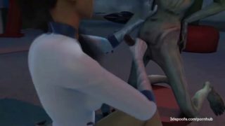 3d big tits tight pussy doctor fucked hard by aliens