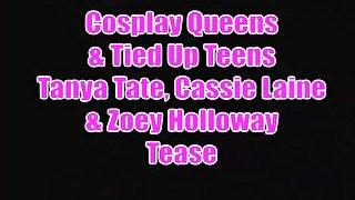 Tanya Tate Zoey Holloway Cassie Laine 3 Way Strip Tease - Sex Movies Featuring Tanya Tate