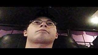 Guy Films Himself Alone in A Movie Theater