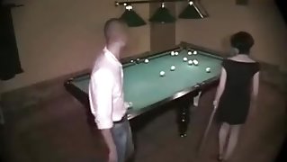 Absolutely Crazy Fuck At The Billiard Saloon!