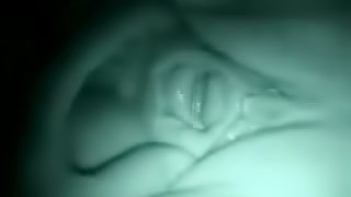 Couple fucking using night vision