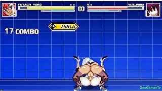 FUTACR YOKO VS YUZURIHA, MUGEN GAME