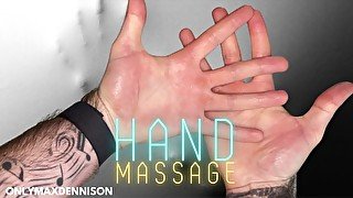 Hand fetish hand massage