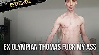 Ex olympikon Thomas fuck my ass. He cum soo quick .