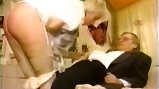 Husband spanks his wife for masturbating herself when she was alone