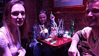 Foursome Fuck in Czech Streets !!