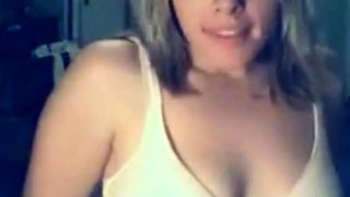 Hot Blonde Cam Girls Masturbates