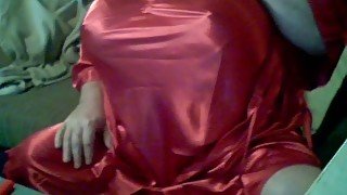 New red satin