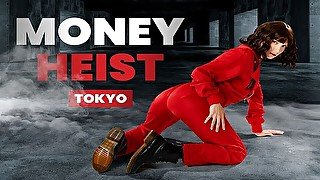 Izzy Lush As TOKYO Uses Pussy To Free Herself In MONEY HEIST VR Porn Parody