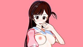 Rent-A-Girlfriend - Chizuru Ichinose 3D Hentai SPECIAL