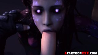 Starcraft futanari and Overwatch sex collection