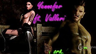 Yennefer & Borkul the Beast ft. Valleri