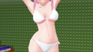 MMD Giantess Vore - Sonico's Vore Dance