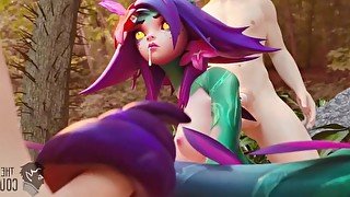 big ass League of Legends - Sex with Neeko - 3D Porn