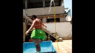 grandmother big ass bathing