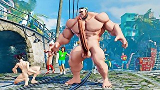 Id Give In To The Street Fighter Monster Cock As Well