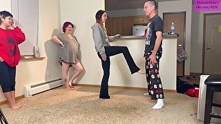 TSM - Alice, Dylan, and Rhea take turns kicking me in the balls