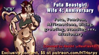 Futa Beastgirl Wife 4: Anniversary