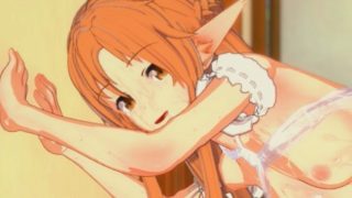 Sword Art Online - Elf-Asuna 3D Hentai