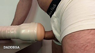 I couldn't stop moaning while coming inside my new fleshlight