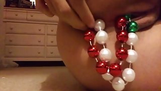 double christmas beads