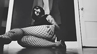 JOI, Masturbation, Orgasms, From Kinky Queer Trans Boy In Fishnets