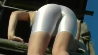 Climbing in white spandex part 1 hd 790 pt justporn tv