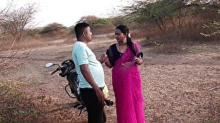 Thick woman loves riding bikes and having outdoor sex