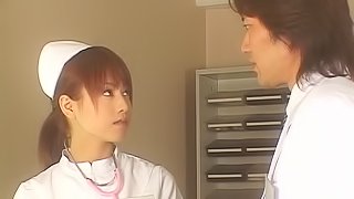 Horny nurse gets some from the doctor she works with