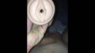 Sex toy cumshot