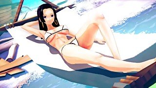 SEX WITH BOA HANCOCK AND HER EROTIC BODY 😍 ONE PIECE HENTAI