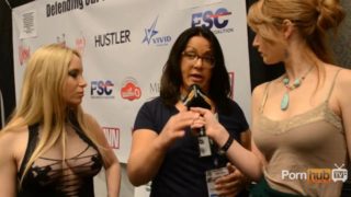 PornhubTV Aiden Starr Interview at 2013 AVN Awards