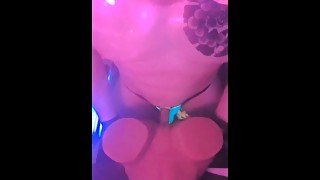 The Horny Magical Unicorn Creampies Cecelia (Tantaly sex doll) Blacklight Unicorn costume fun!