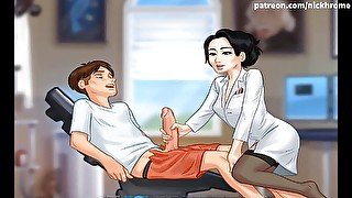 Summertime saga part 160 - little asian teacher ( French sub )