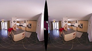 Strict Housewife featuring Cleo Summers - WankitNowVR