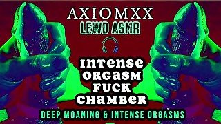 (LEWD ASMR) Intense Orgasm Fuck Chamber Orgy - Deep Orgasmic Moaning, Heavy Breathing - JOI AMBIENCE