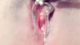 18yo creamy pussy cums