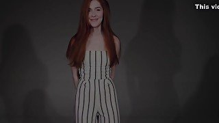 Wild Redhead Beauty Casting Masturbation - Jia Lissa