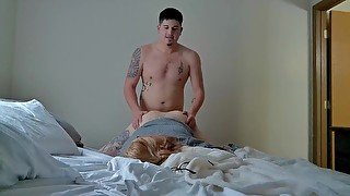 Homemade Sex Tape with wife. Real Moaner