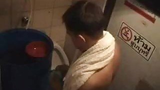 Str8 hidden webcam spy in public shower