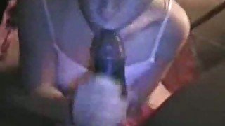 Obedient girlfriend joyfully sucks my 10 inch long black dick