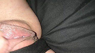 Under duvet clitoris masturbation till orgasm