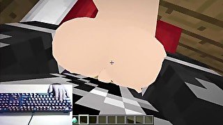 マインクラフトの女とセックスしてみた エロいセックス