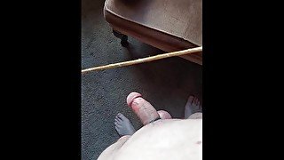 Caning my dick