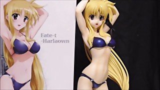 CUM ON Fate フェイト　ハラオウン　Fate-t-Harlaown (SOF)　FIGURE BUKKAKE